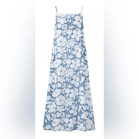 MARIMEKKO x UNIQLO Denim Camisole Dress - Light Blue - Sz XS - Picture 16 of 16